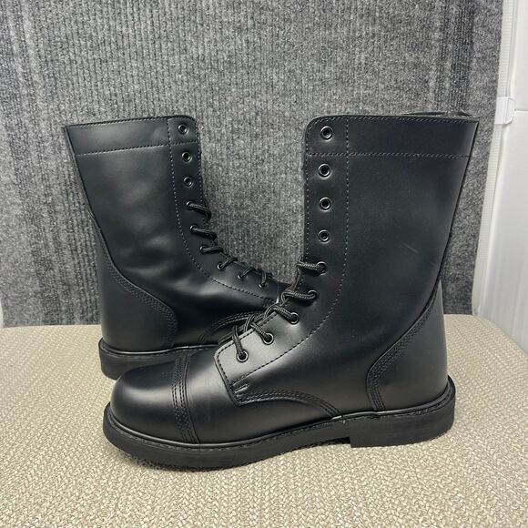 Rothco GI Type Combat Boots Black Leather Tactical Lace Up Mens Size 12 US